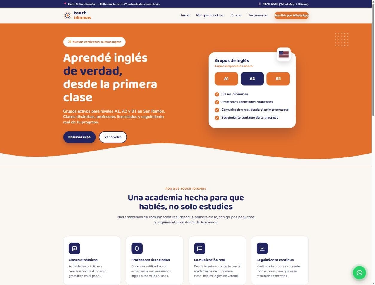 Touch Idiomas